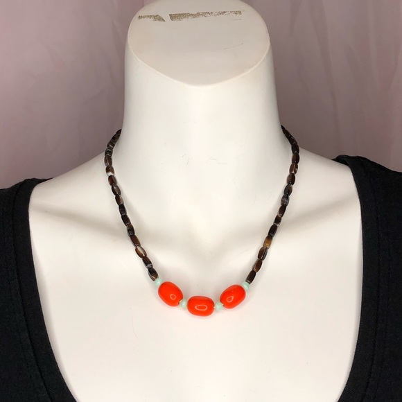 Vintage Czechoslovakian Glass Mardi Gras Beads - Picture 3 of 4